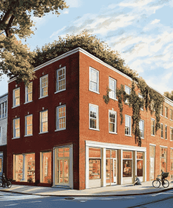 Williamsburg Virginia Architecture Diamond Painting