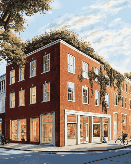 Williamsburg Virginia Architecture Diamond Painting