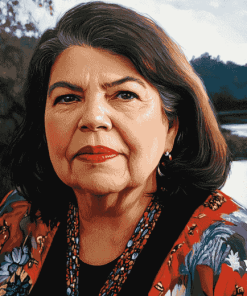 Wilma Mankiller Iconic Women Diamond Painting