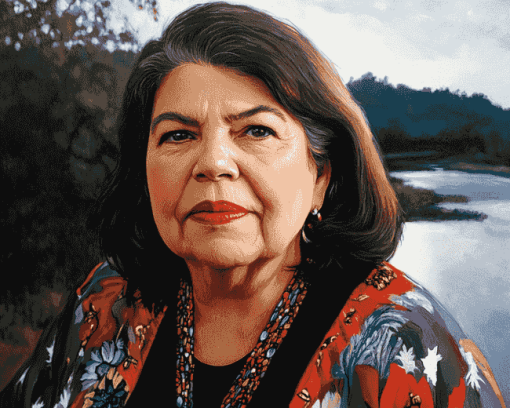 Wilma Mankiller Iconic Women Diamond Painting