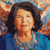 Wilma Mankiller Women Leaders Diamond Painting