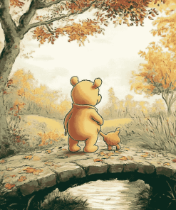 Winnie The Pooh Cartoon Diamond Painting