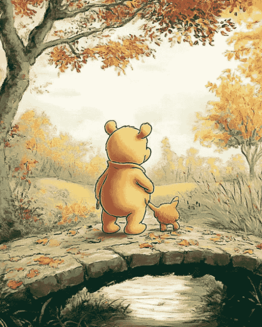 Winnie The Pooh Cartoon Diamond Painting