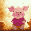 Winnie The Pooh Piglet Adventure Diamond Painting