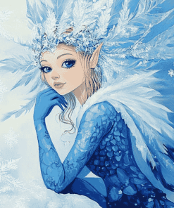 Winter Fantasy Fairy Diamond Painting