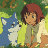 Wolf Children Anime Diamond Painting