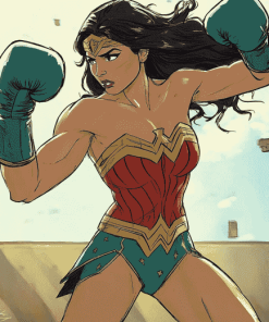 Wonder Woman Animation Diamond Painting