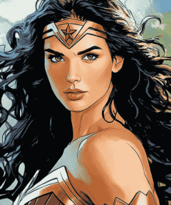 Wonder Woman Superhero Marvel Diamond Painting