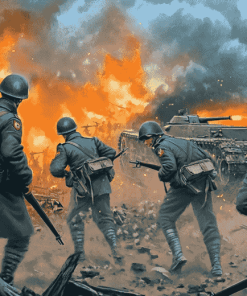 World War 2 Battles Diamond Painting