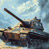 World War II Military Tank Diamond Painting