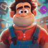 Wreck It Ralph Animation Diamond Painting