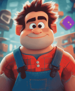 Wreck It Ralph Animation Diamond Painting