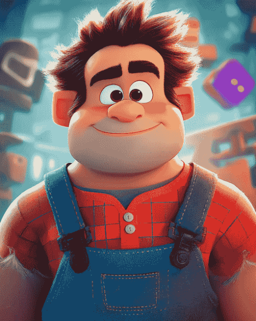 Wreck It Ralph Animation Diamond Painting