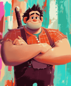 Wreck It Ralph Animation Diamond Painting