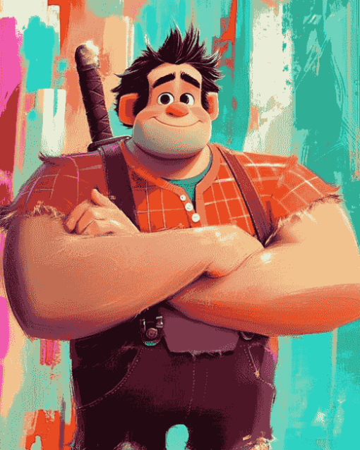 Wreck It Ralph Animation Diamond Painting