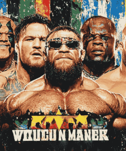 Wrestlemania WWE Champions Diamond Painting