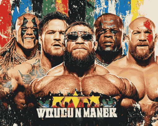 Wrestlemania WWE Champions Diamond Painting