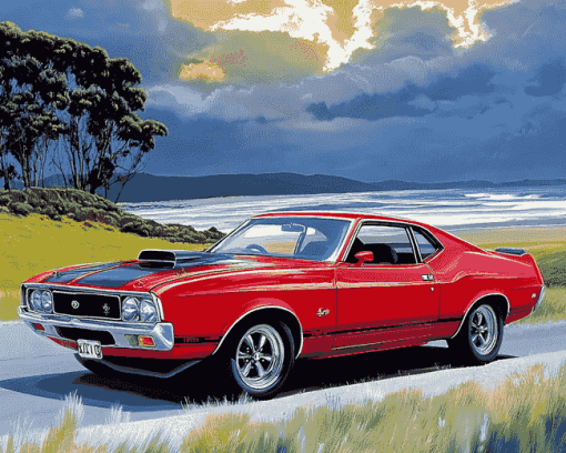 XB GT Falcon Car Diamond Painting