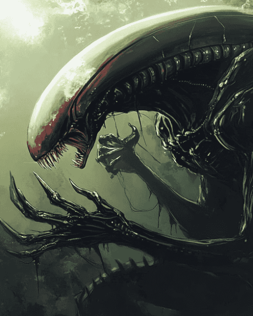 Xenomorfo Alien Diamond Painting