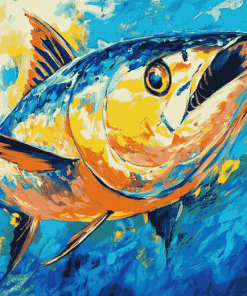 Yellow Fin Tuna Diamond Painting