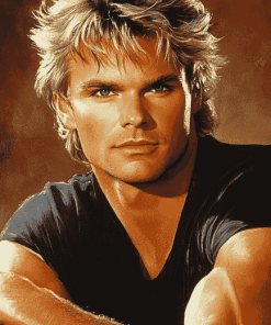 Young Richard Dean Anderson Diamond Painting