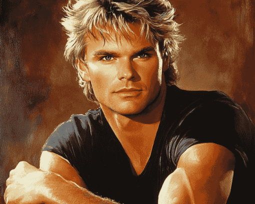 Young Richard Dean Anderson Diamond Painting