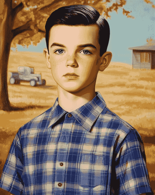 Young Sheldon Series Diamond Painting