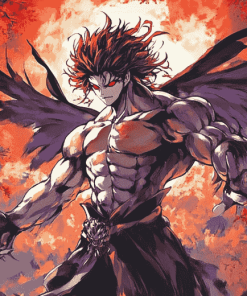 Yujiro Hanma Anime Diamond Painting