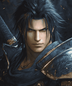 Zack Fair Final Fantasy Diamond Painting