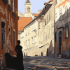 Zagreb Urban Beauty Diamond Painting