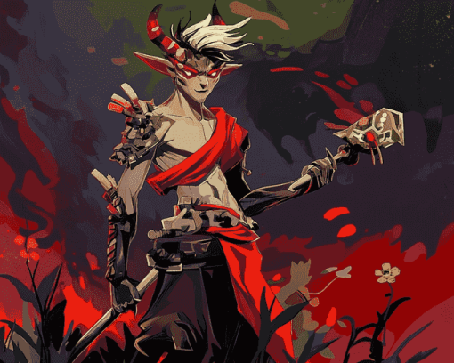 Zagreus Animation Fantasy Diamond Painting