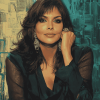 Zeenat Aman Celebrity Diamond Painting