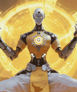 Zenyatta Overwatch Animation Diamond Painting