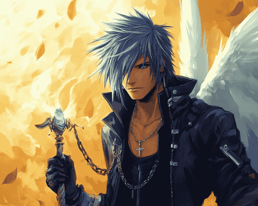 Zexion Kingdom Hearts Diamond Painting