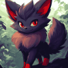 Zorua Pokemon Cartoon Diamond Painting