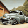 1950 Chevy Classic Style Diamond Painting