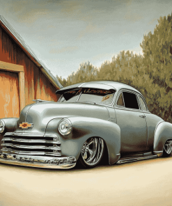 1950 Chevy Classic Style Diamond Painting