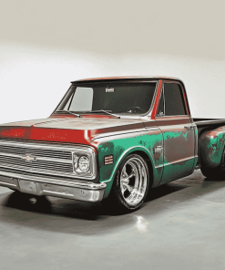 1967 Chevy Stepside Truck Diamond Painting