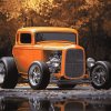 32 Ford Coupe Car Diamond Painting