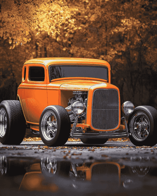 32 Ford Coupe Car Diamond Painting