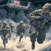 82nd Airborne Soldiers Animation Diamond Painting