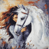 Abstract Horses Diamond Painting