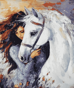 Abstract Horses Diamond Painting