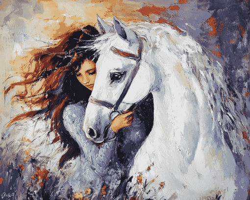 Abstract Horses Diamond Painting