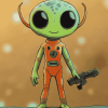 Adorable Alien Cartoon Diamond Painting