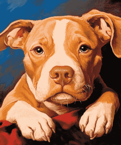 Adorable Puppy Underdog Diamond Painting