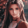 Aerith Gainsborough Animation Diamond Painting