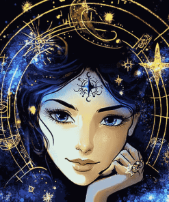 Aesthetic Astrology Diamond Painting