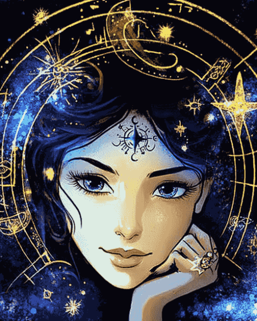 Aesthetic Astrology Diamond Painting