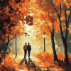 Aesthetic Autumn Landscape Diamond Painting